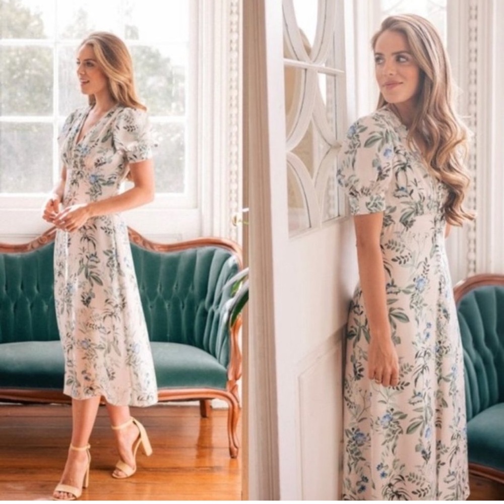 Gal Meets Glam Lauren Botanical Garden Dress Size 4